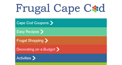 Desktop Screenshot of frugalcapecod.com